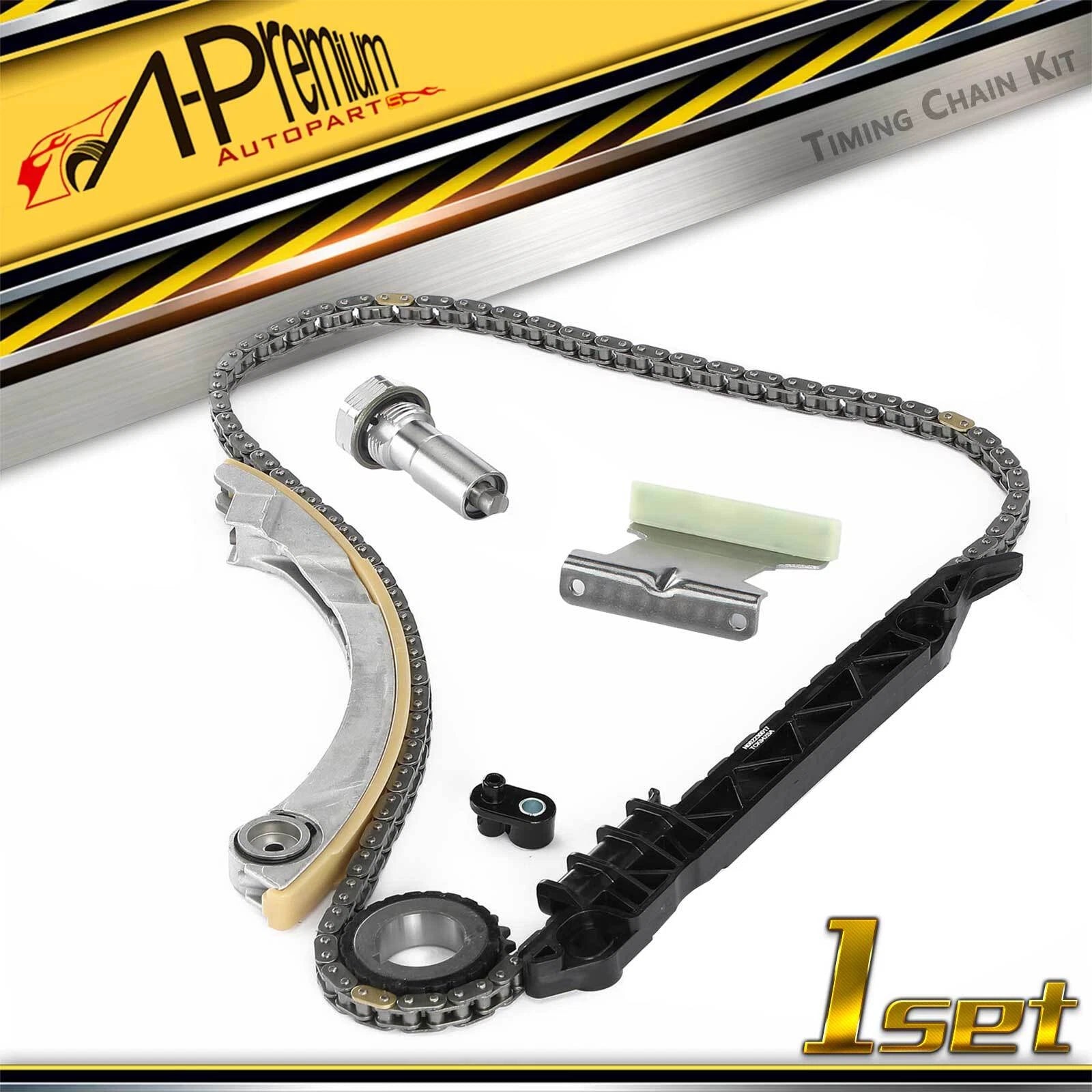 7x Timing Chain Kit for Chevy Equinox Malibu Impala (2010–2017)