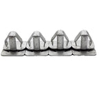 Clips / 4PCS Front High Oil Panel Plate Skid for F150 (2011���2020)