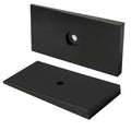 Set of 2 Steel Pinion Angle Shims 2.5" Wide 4° for Universal Fit