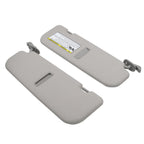Set of 2 Sun Visors for Hyundai Veloster (2012–2015) Gray