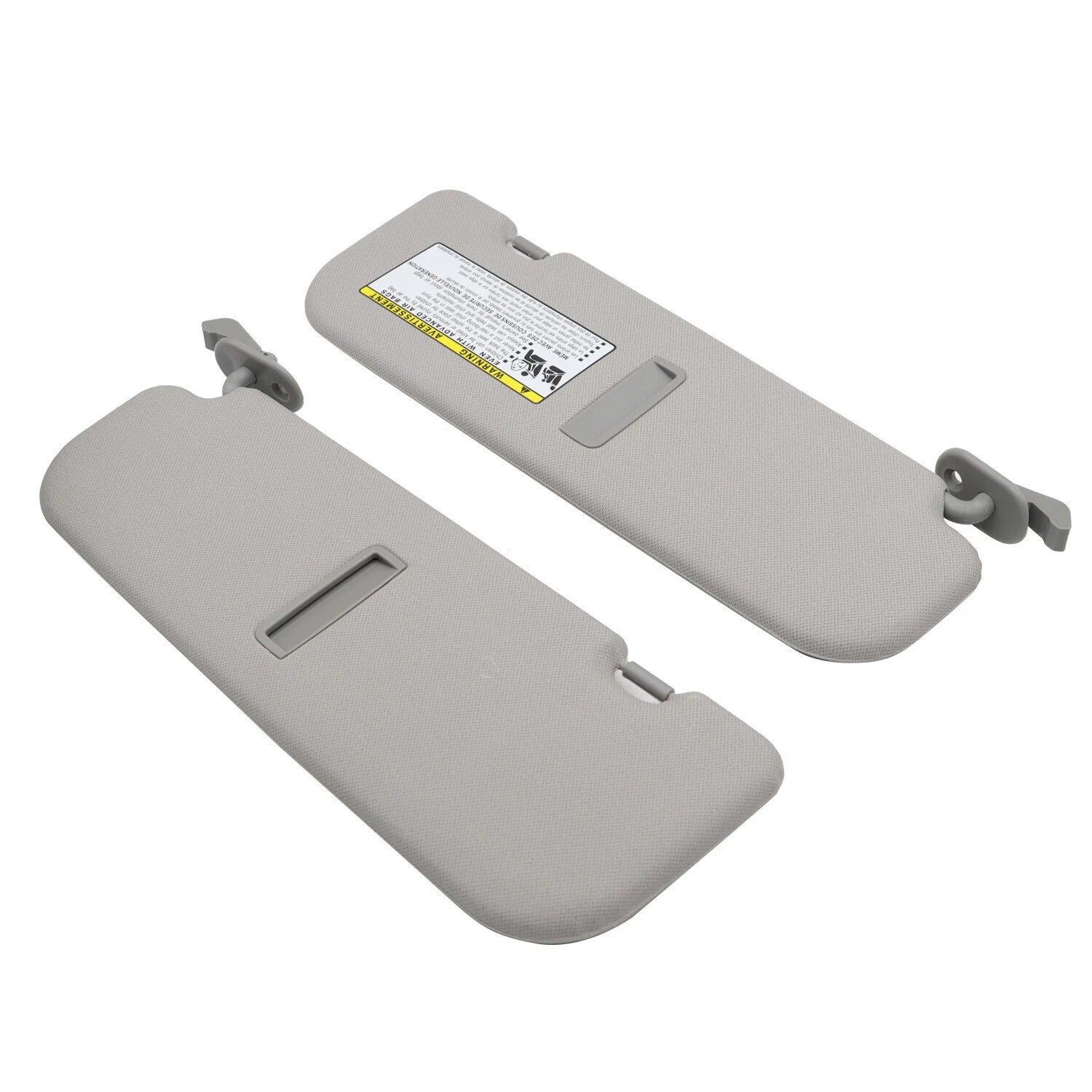 Set of 2 Sun Visors for Hyundai Veloster (2012–2015) Gray
