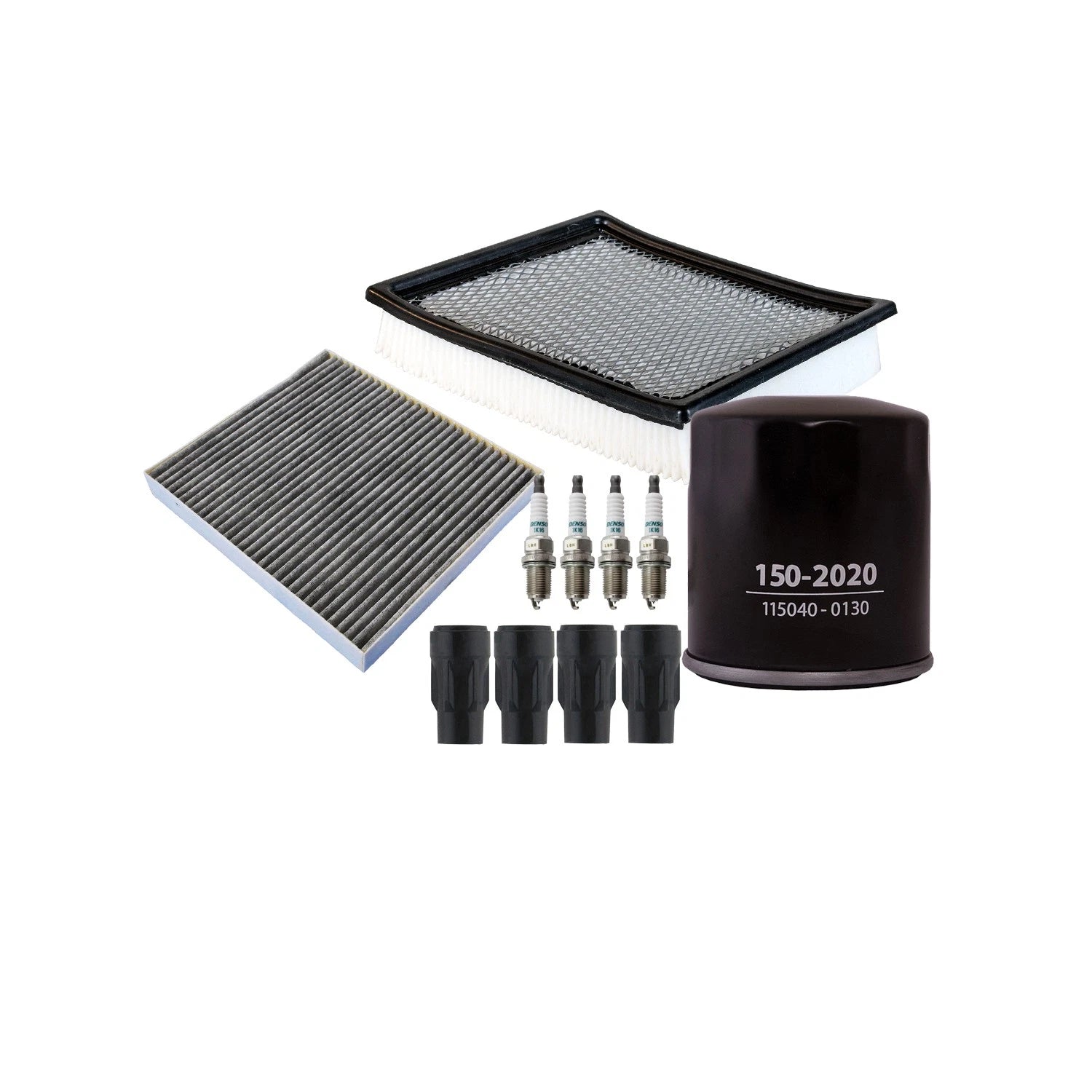 Tune Up Kit 4 Spark Plugs & Boots for Dodge Journey 2.4L L4 (2009–2019)