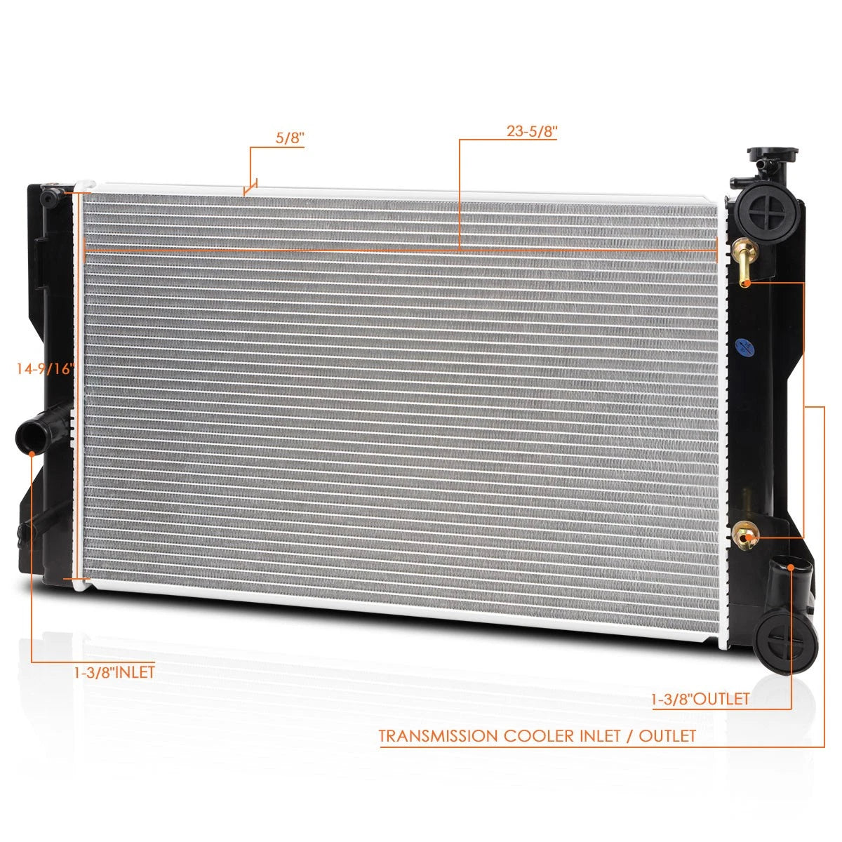 Full Aluminum Cooling Radiator for Toyota Corolla (2009–2013) DPI-13152
