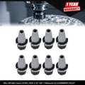 Set of 8 Collet Chucks for CAT40 ER32 (Compatible with Various Models)