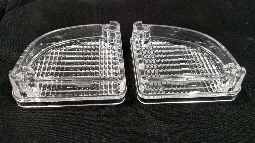 Pair Reverse Light Lens and Gaskets for 1967–1972 Chevrolet Pickup Truck
