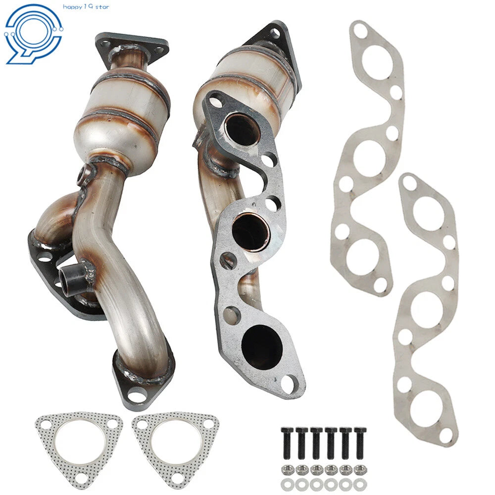 Set of 2 Catalytic Converters for Nissan Frontier (2002–2004)