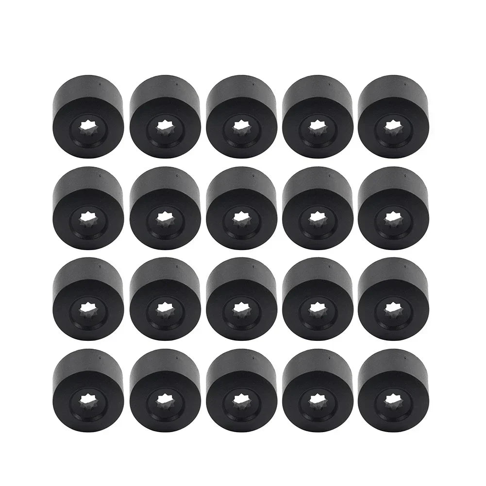 20 x 17mm Wheel Lug Nut Bolt Covers for Volkswagen Golf, Passat, Beetle