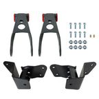 Set of Drop Shackles & Hangers for Chevy Silverado 1500 2WD (1988–1998)