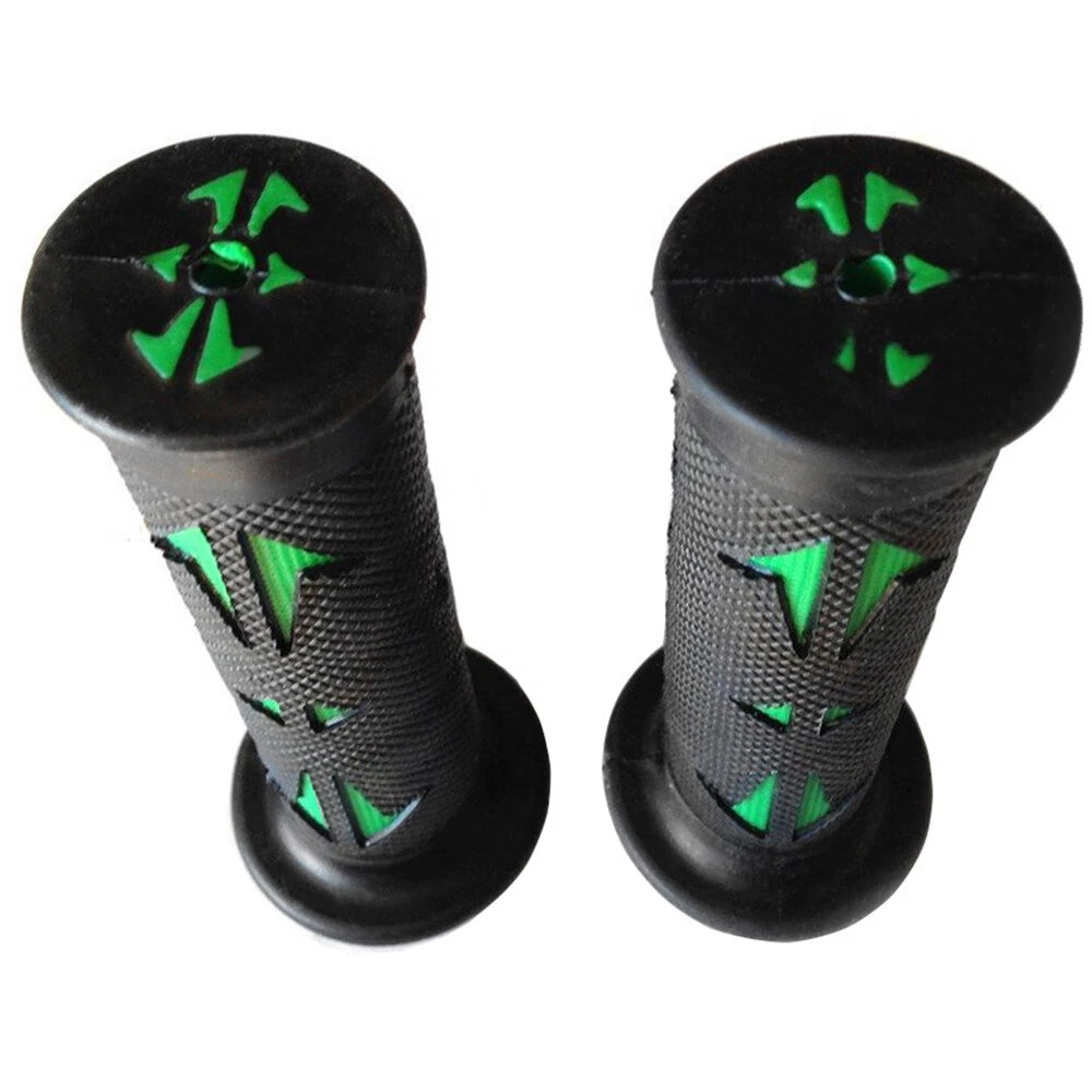 7/8" Green Hand Grips for Aprilia BMW Ducati Triumph (Offroad)