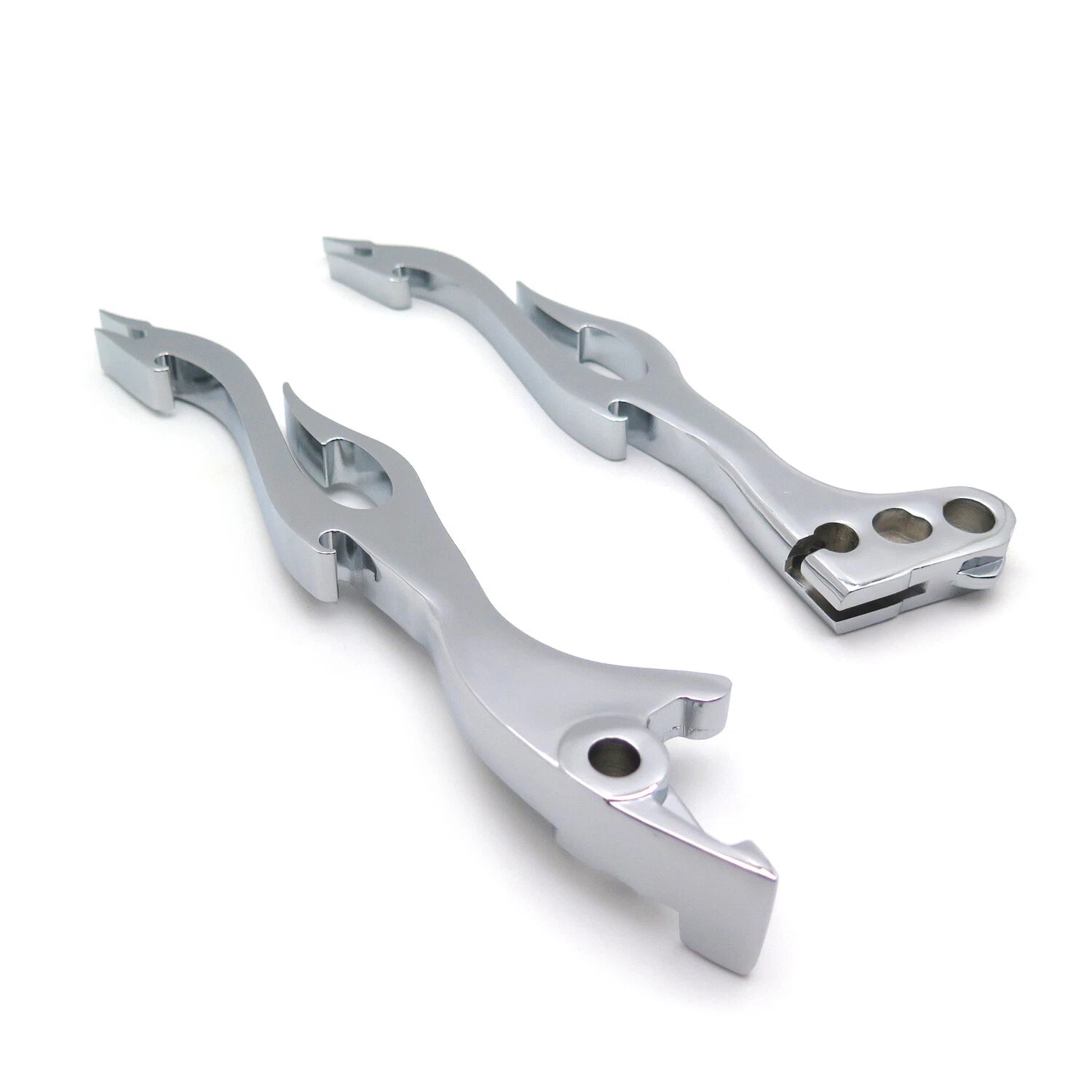 Clutch Brake Flame Hand Levers for Honda Shadow 600/750/1100 (1998–2023)