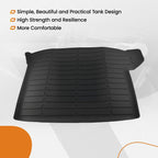 All Weather Trunk Mat for Cadillac XT4 (2019–2024) Black TPE Cargo Liner