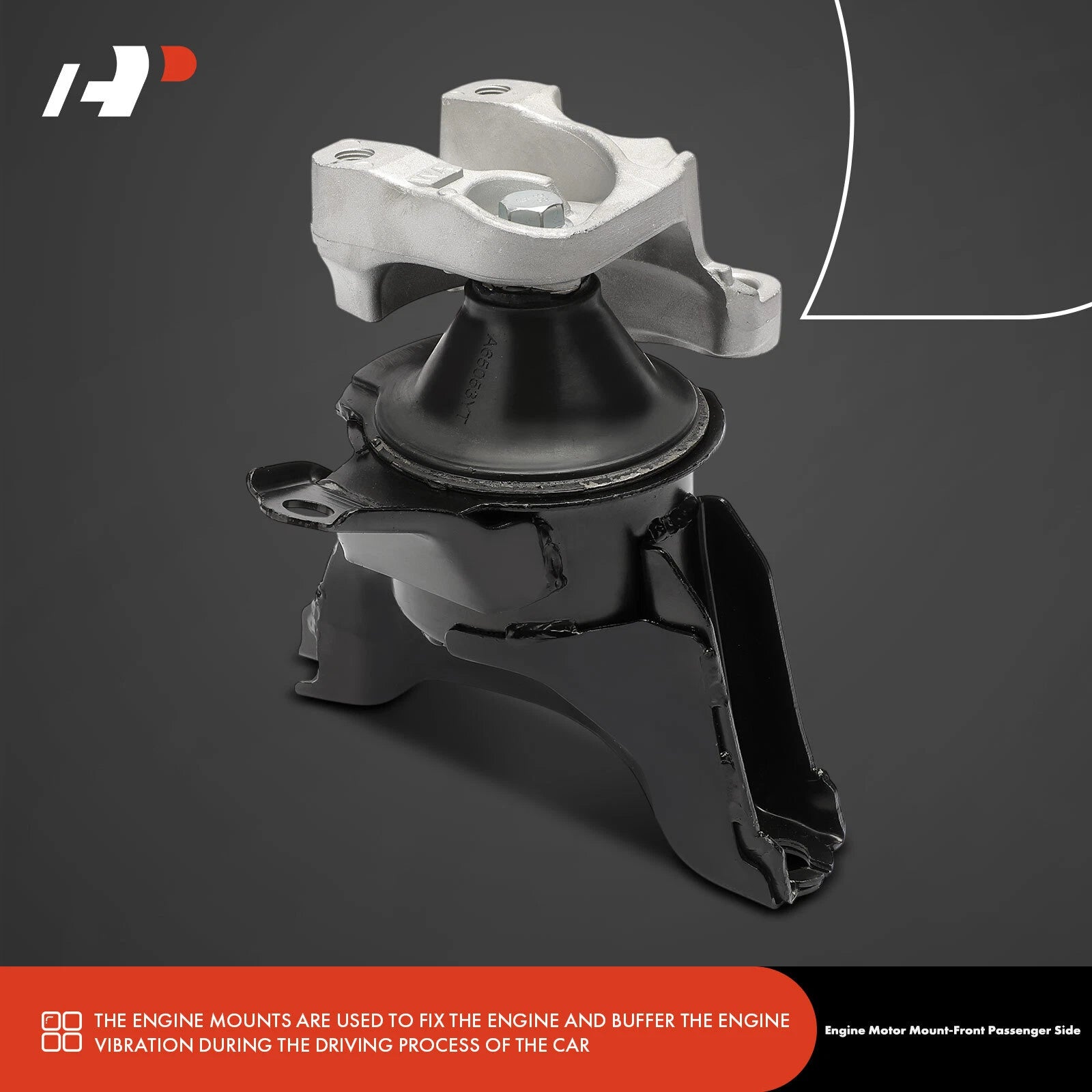 Front Passenger Engine Motor Mount with Bracket for Honda CR-V (2012-2015)