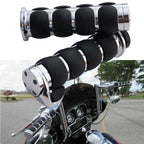 1" Motorcycle Handlebar Hand Grips for Harley Touring Street Electra Road
