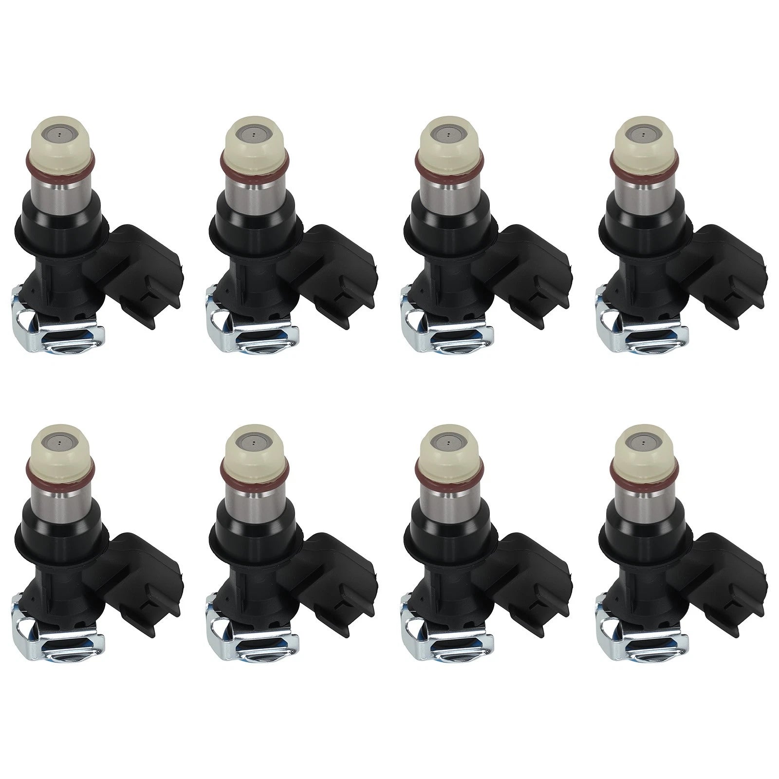 Set of 8 Fuel Injectors for Chevy Silverado GMC 4.8L 5.3L 6.0L (2004–2010) 12580681