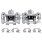 Pair of Rear Brake Calipers with Brackets for Hyundai Sonata Kia Optima (2011–2015)