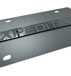 Black License Plate Frame with Ford Emblem for Expedition (2003–2024)
