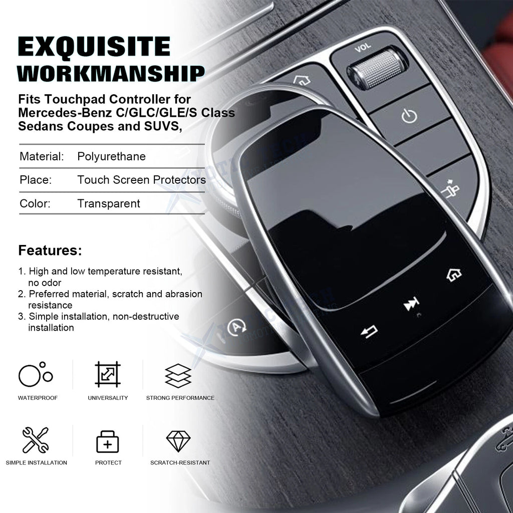Touchpad Screen Protector Film for Mercedes-Benz COMAND (Widescreen) (2014-2019)