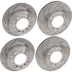 Set of 4 Brake Disc Rotors for Toyota 4Runner FJ Cruiser (2007–2009)