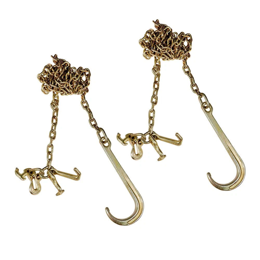 Set of 2 Tow Chains with J Hook for G70 (Transport)