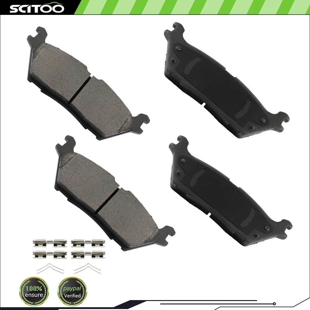 Front Ceramic Brake Pads Kit for Ford Expedition, F-150 Lightning (2022–2023)