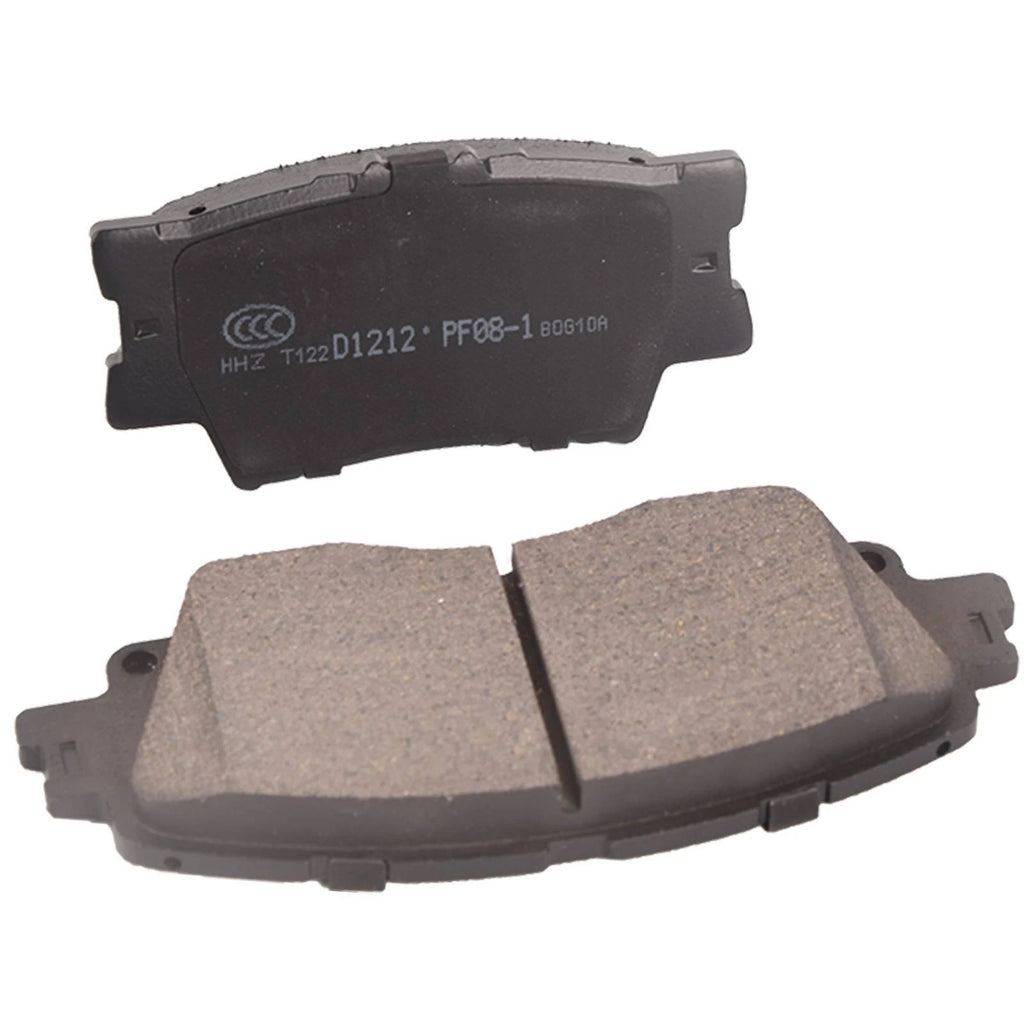 Set of 8 Ceramic Brake Pads for Toyota Camry (2018–2023)