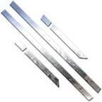 Side Molding Inserts Chrome Kit 6pc for Jeep Liberty (2008–2012)