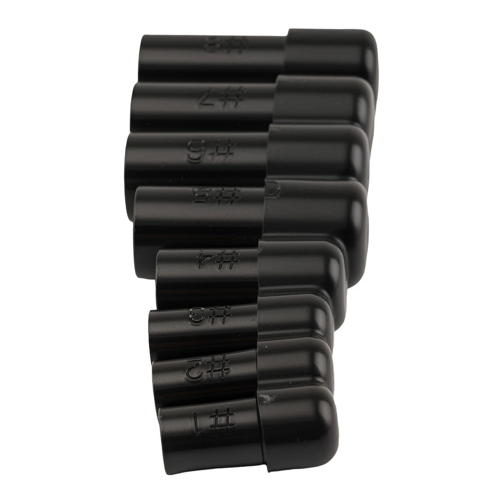 Set of 4 Tap Socket Adapters for Thread Making 1/8-1/2in NPT