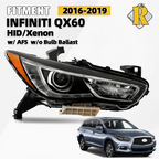 HID Headlight for Infiniti QX60 (2016–2019) Right Side w/AFS