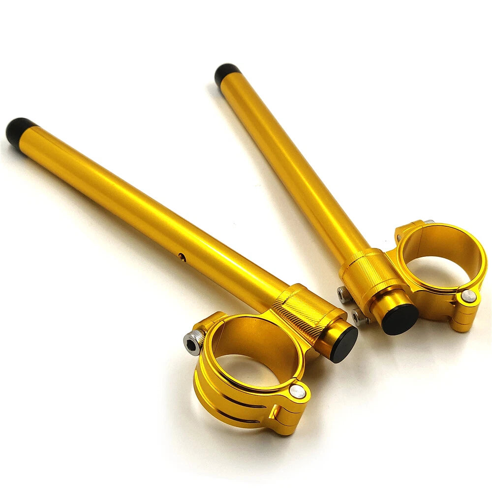 Riser Pair 45mm Tube Clip-ons Handlebar Clamp for Cafe Racer