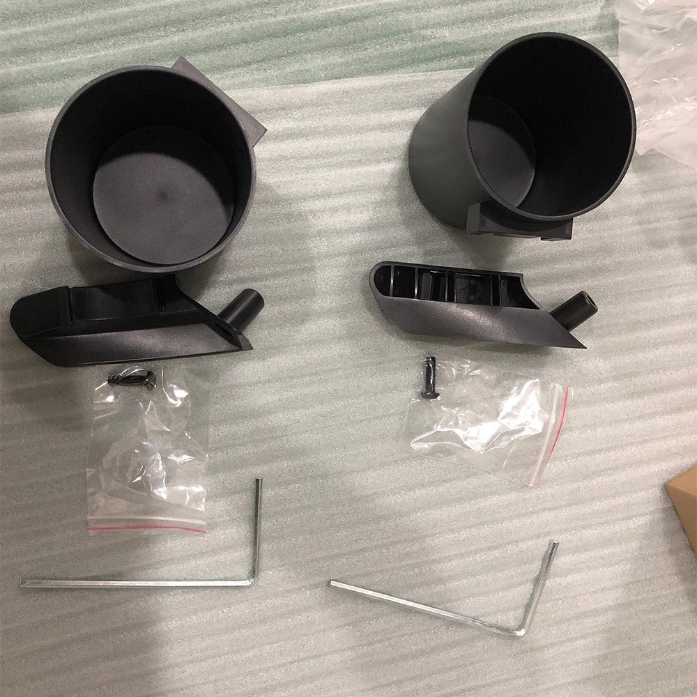 Drink Cup Holders for Tesla Model Y (2021-2023) & Model 3 (2017-2023)  Black