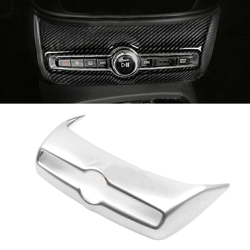 Matte Silver Interior Adjust Panel Cover Trim for Volvo XC40 (2018-2020)