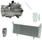 AC Compressor Kit with Condenser for Toyota Camry Hybrid 2.5L (2015–2017)