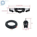 Hydraulic Outboard Steering Kit for Single Engine Boats (26FT, 350HP)
