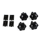 Set of 4 Saddlebag Lever Lock Bolts Nuts for Harley Glide King Touring (1996–2019)