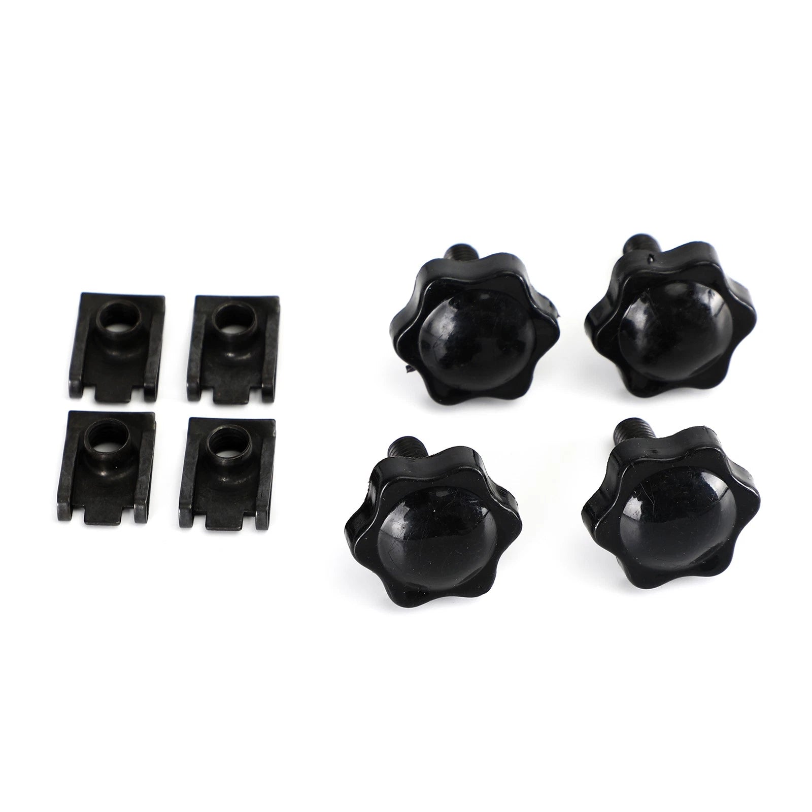 Set of 4 Saddlebag Lever Lock Bolts Nuts for Harley Glide King Touring (1996–2019)