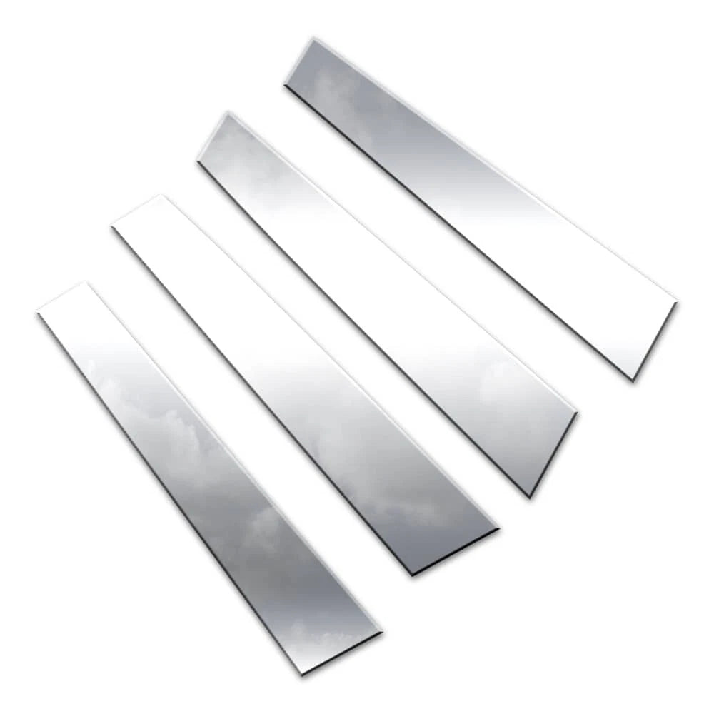 Diamond Grade 4pc Stainless Steel Pillar Post Covers for 2012-2017 Elantra GT