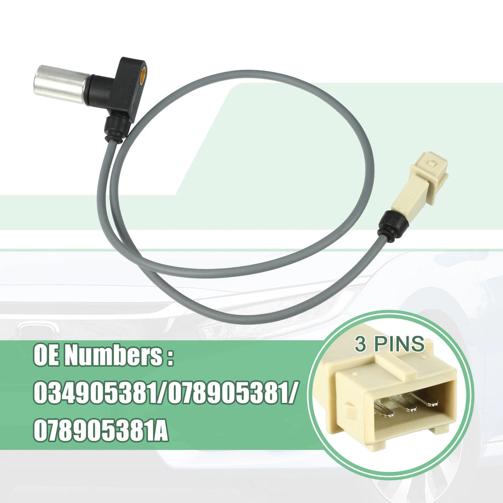 Crankshaft Position Sensor No. 034905381/078905381 for Audi 5000 (1985–1988)