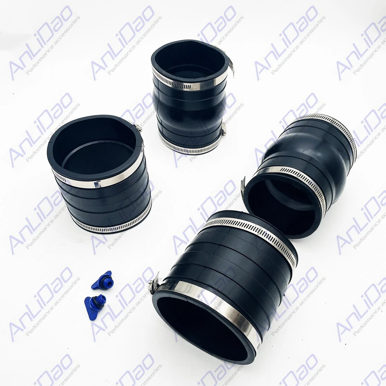 Exhaust Manifold Bellow Hose Repair Kit for OMC Sterndrive V6 V8 (3852696)