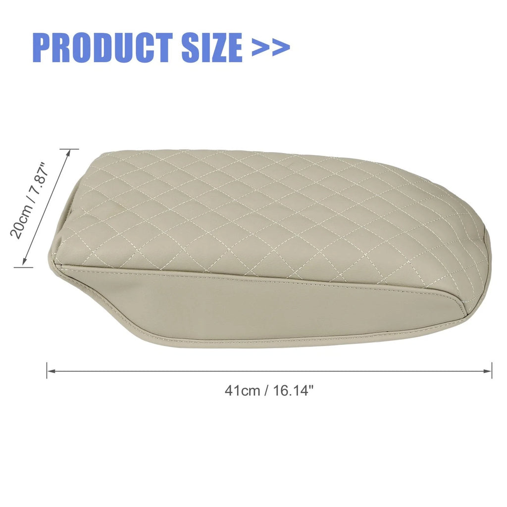 Center Console Lid Armrest Cover for Ford Explorer (2011–2019) Beige