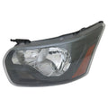 Replacement Driver Side Headlight Assembly w/Black Bezel w/o Logo