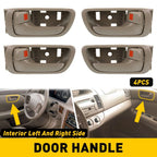 Interior Door Handle Set of 2 Beige for Toyota Camry (H)