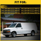 Exterior Door Handle Set for Chevy Express/GMC Savana Van (1996–2009)