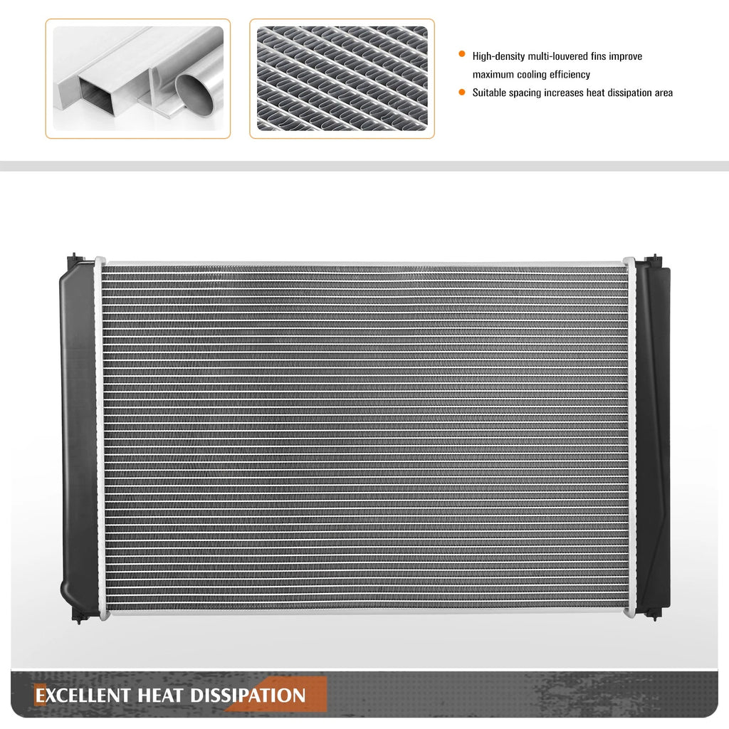 Aluminum Cooling Radiator DPI-13550 for Toyota RAV4 3.5L (2009–2012)