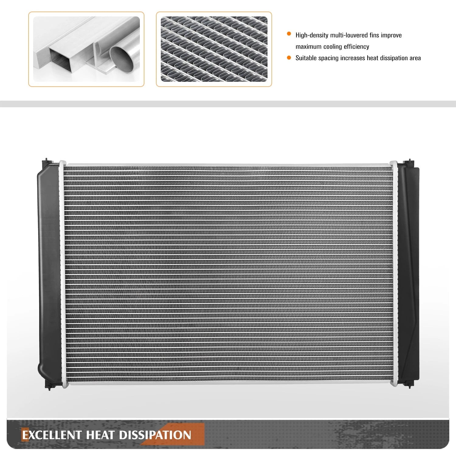 Aluminum Cooling Radiator DPI-13550 for Toyota RAV4 3.5L (2009–2012)