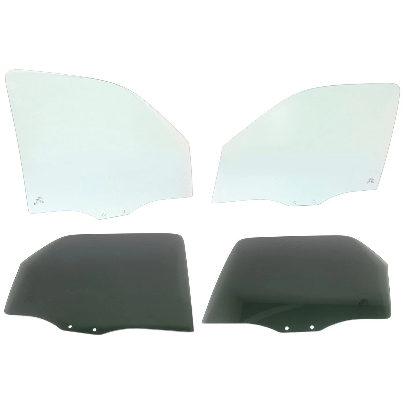 Set of 4 Door Glasses for Mercury Mariner
