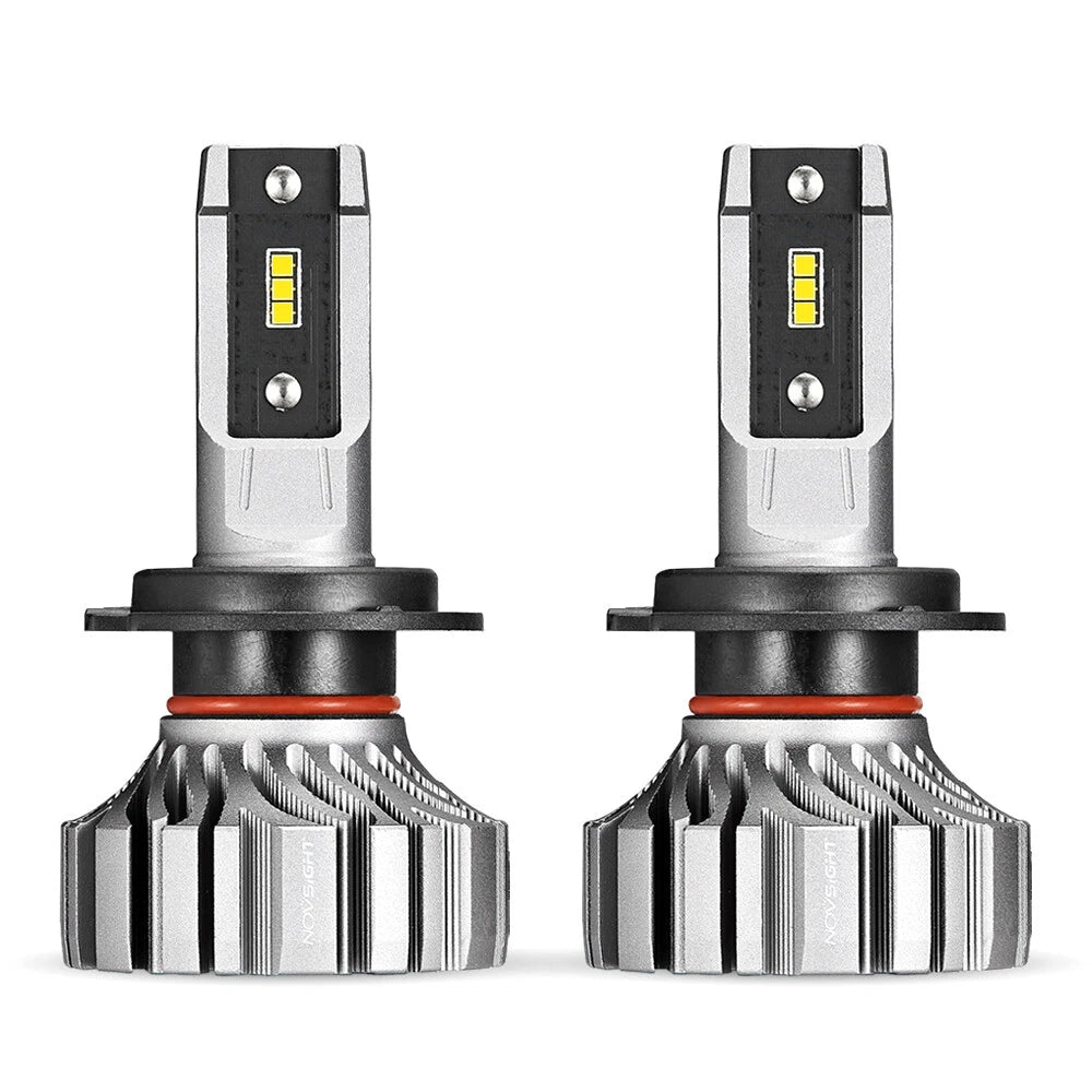 2X H7 8000LM 50W LED Headlight Bulbs Kit 6500K for Car (Universal)