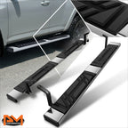 Set of 2 Polished Side Step Nerf Bars for Toyota 4Runner (2010–2024)
