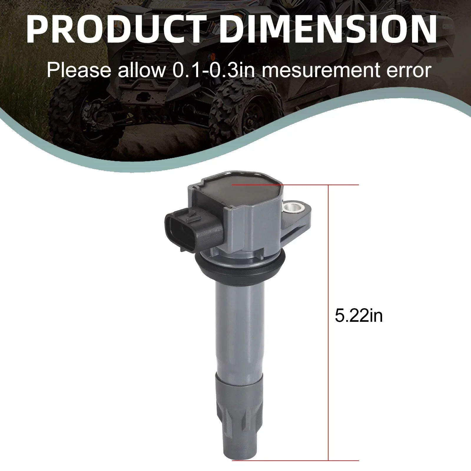 Ignition Coil Stick for Can-Am Defender HD7 Maverick X3 Turbo Max RR (2017–2023)