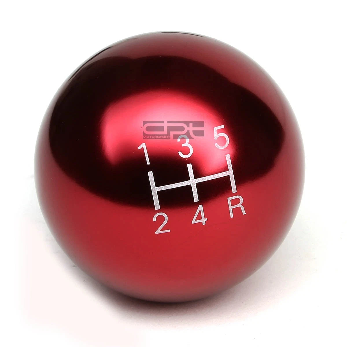 Red Aluminum Short Shift Knob for M8/M10/M12 5-Speed Manual Transmission