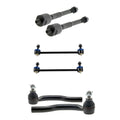 Set of 4 Tie Rod Ends & Sway Bar Links for Lexus ES350 (2007–2012)